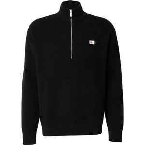 Calvin Klein Jeans Trui  zwart / wit