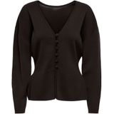 JDY Gebreid vest 'JDYAstra'  donkerbruin