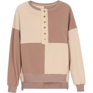 swirly Sweatshirt  beige / crème
