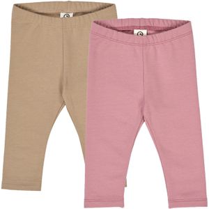 Müsli by GREEN COTTON Leggings  sand / pink