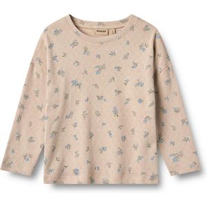 WHEAT Shirt 'Thilda'  sand / blauw / groen