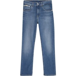 Essential - Washed Blue - Jeans - Riemlussen - Steekzakken - Voor Kinderen Tot 16 Jaar