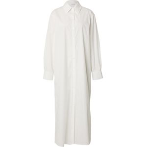 EDITED - Marlen - Jurk - Wit - 7/8 Lengte - Lange Mouw