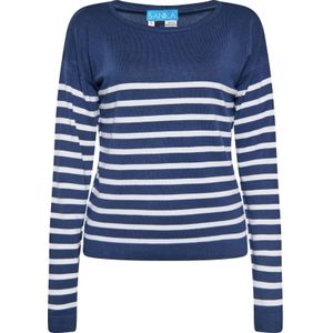 SANIKA Trui  navy / wit