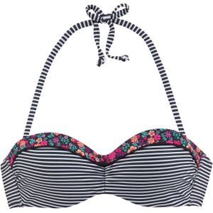 s.Oliver Bikinitop  gemengde kleuren / zwart / wit