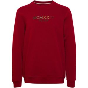 FQ1924 Sweatshirt  gemengde kleuren / rood