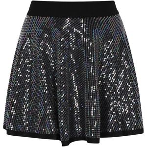 faina Rok 'Fashion Look'  blauw / lichtgroen / zwart / zilver