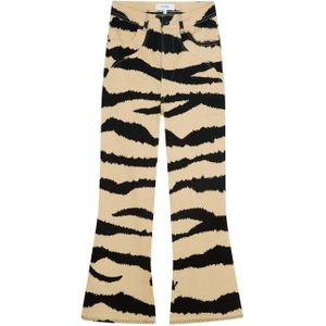 Scalpers Jeans  beige / zwart