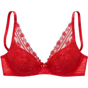 Nuance - Push-up-bh - Rood - Met Versteviging - Met Beugel