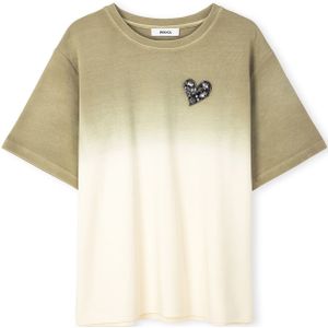 Ipekyol Shirt  kaki / zwart / natuurwit
