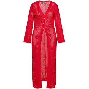 ebeeza Oversized vest  rood