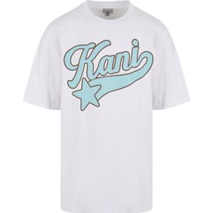 Karl Kani Shirt  lichtblauw / olijfgroen / wit