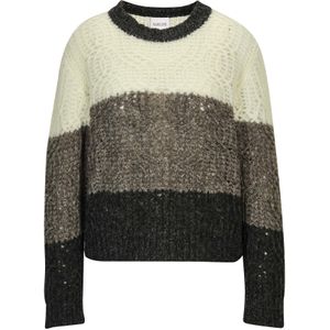 MADELEINE Trui  grijs / zwart / wolwit