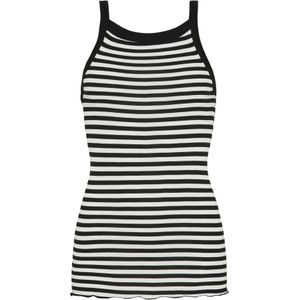 Seamless Basic Top 'Silky Daze'  zwart / wit