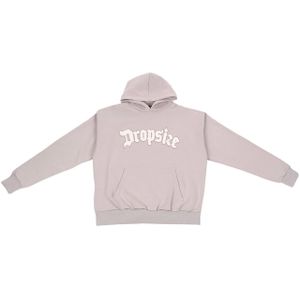 Dropsize Sweatshirt 'EMBO'  beige / wit