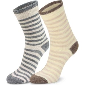 normani Sokken  beige / bruin / grijs