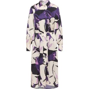 Eterna - Blousejurk - Paars - Loose fit