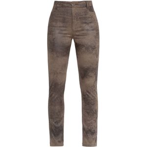 JIORO Broek 'ESSENTIALS'  mokka