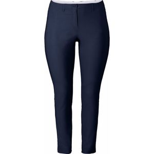 Sheego - Geweven Broek - Marine - Chino Broeken
