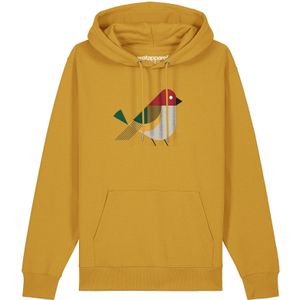 Watapparel - Sweatshirt - Oker - Vogel - Lange Mouw