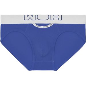 WOH Slip 'Sexy Fun'  kobaltblauw / wit