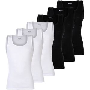 BOSS Onderhemd  zwart / wit