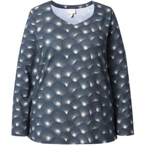 Ulla Popken Shirt  zwart