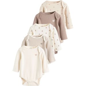 Next Rompertje/body  lichtbeige / bruin / lichtbruin