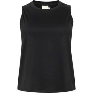 KAFFE CURVE Blouse 'Lulu'  zwart