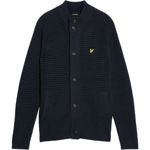 Lyle & Scott Gebreid vest  navy