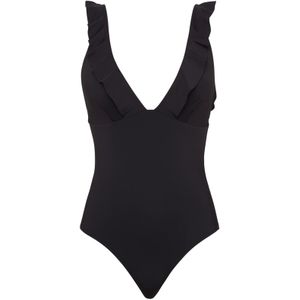 SEA LEVEL Badpak 'Frill Essentials'  zwart