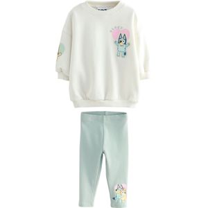 Next Set 'Bluey'  crème / lichtblauw / mintgroen / lichtroze