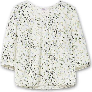 Sheego - Gedessineerde Blouse - Champagne-gedessineerd - 100% Viscose