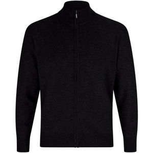 CASH-MERE.CH Gebreid vest  zwart