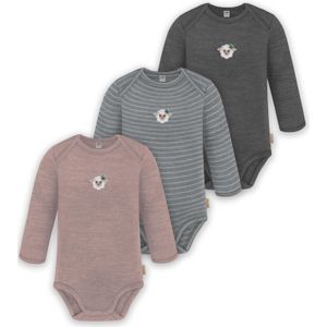 normani Rompertje/body 'Auckland'  smoky blue / duifblauw / antraciet / oudroze