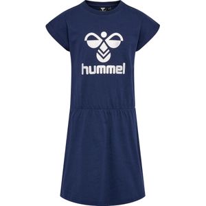 Hummel - hmlFLOWY DRESS S/S - Meisjesjurk - Katoenen Jersey - All-over Print