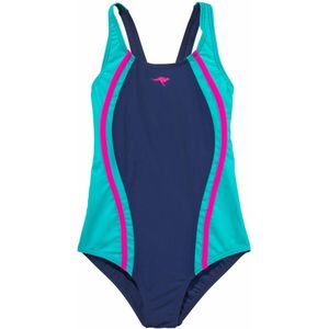 Look - Badpak - Marine - Turquoise - Racerback - Zonder Beugels