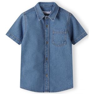 MINOTI Overhemd  blauw denim