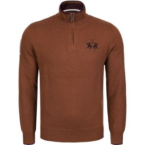 La Martina Trui 'MBS314'  oranje