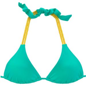 Venice Beach - ANNA - Triangelbikinitop - Mint - Gevlochten Details