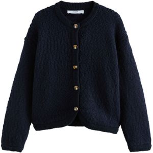 Next Gebreid vest  navy