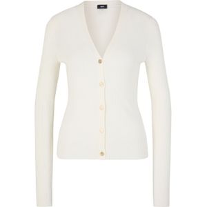 JOOP! Gebreid vest  crème