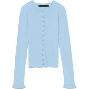 VERO MODA Gebreid vest 'VMWONDER'  lichtblauw