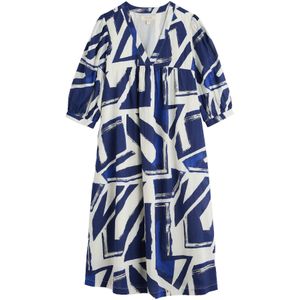 Seasalt Cornwall Jurk 'Earth Colours'  blauw / donkerblauw / wit