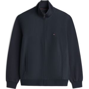 TOMMY HILFIGER Sweatvest 'ESSENTIAL'  donkerblauw