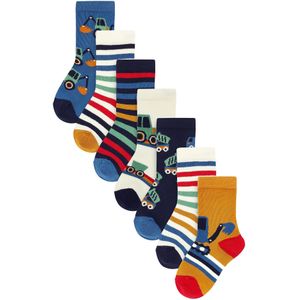 Next Sokken  navy / goudgeel / rood / wit