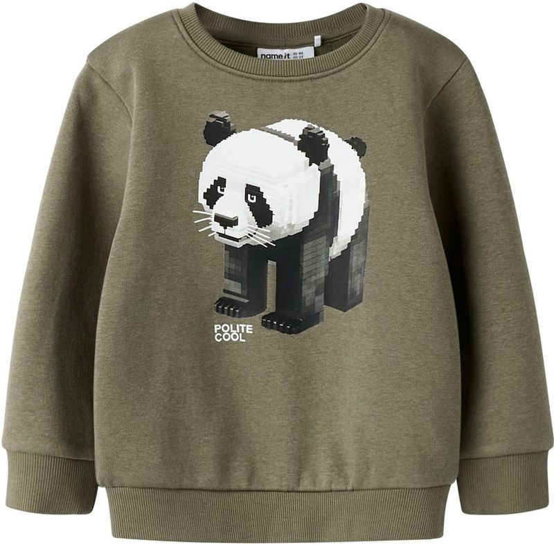 NAME IT Sweatshirt  kaki