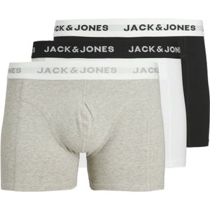 JACK & JONES Boxershorts  greige / zwart / wit