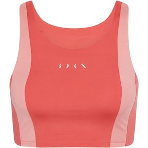 Born Living Yoga - Top Bindi - Rosa - Mouwloos - Slanke Pasvorm