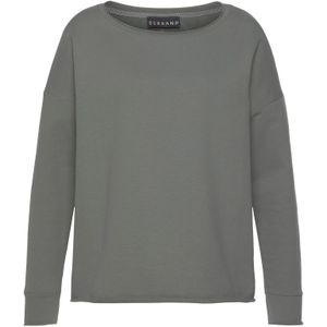 Elbsand - Raina - Sweatshirt - Groen - Met Logoprint